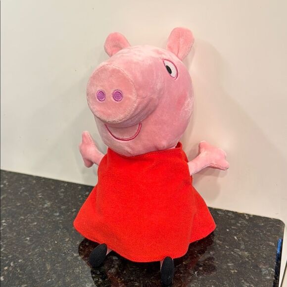 Peppa Pig 12” Hug N Oink Talking Plush Stuffed Animal Toy 2003 RETIRED - Picture 1 of 8